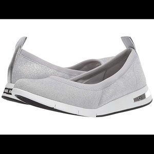 MICHAEL KORS Upton Stretch-Knit Ballet Flat